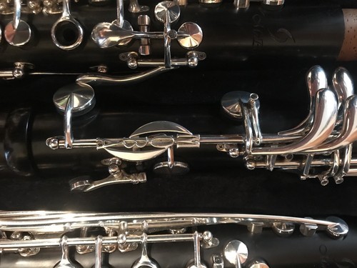 Set of grenadilla Backun MoBa Clarinets (Bb & A)