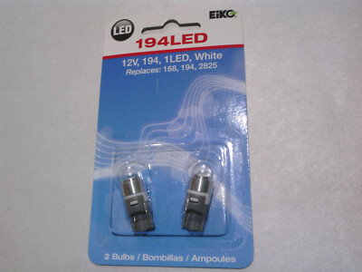 Eiko 194 LED Automotive Replacement Lamp  2-Pack