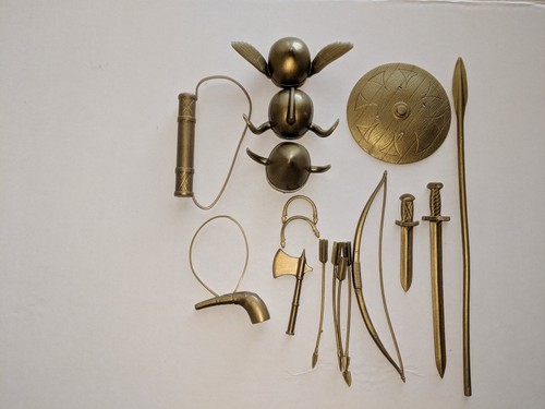 Marx Viking with Sir Cedric head 2 sets of weapons 1 set of clothing accessories