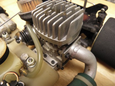 Associated RC500 1/8 Scale 2 Wheel Drive RC Race Car OS Max .21 Complete To Run