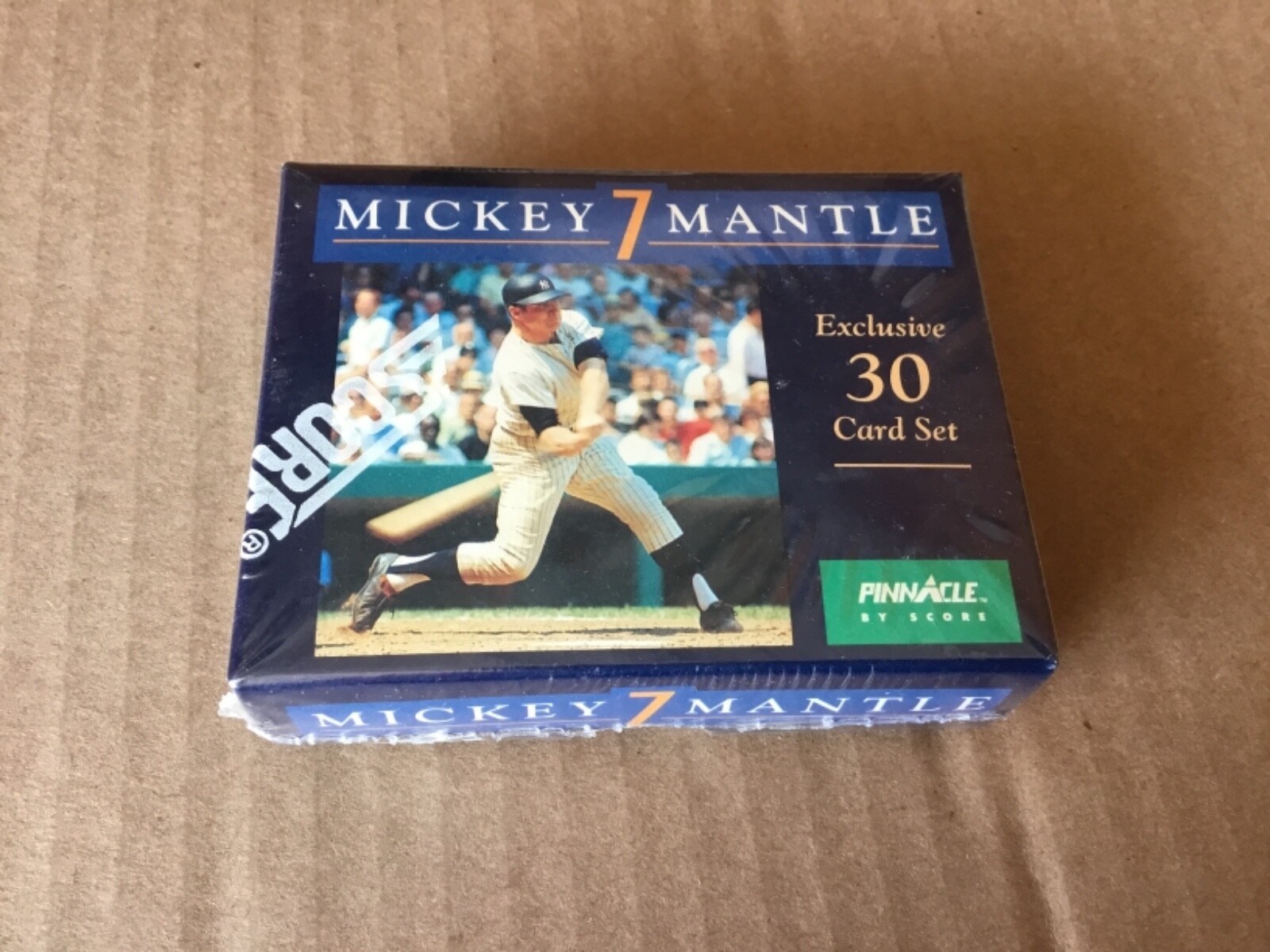 Mickey 7 Mantle Pinnacle by Score Exclusive 30 Card Set Mickey 7 Mantle Pinnacle by Score Exclusive 30 Card Set