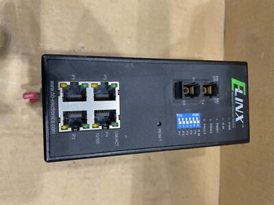 B&B Electronics Elinx EIR505 Managed Ethernet Switch 12-48Vdc