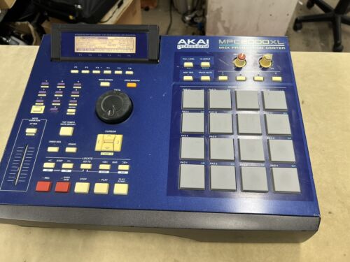 Akai MPC2000XL Midi Studio Production Center - Limited RARE Blue ...