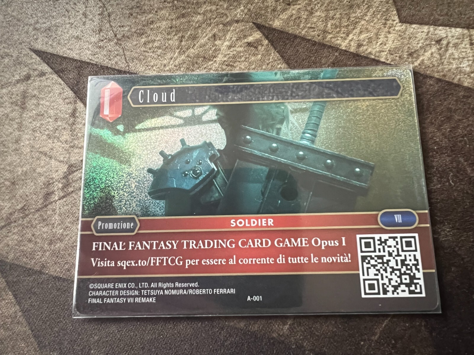 【専用】FFTCG クラウド　プロモ　A-001 FFTCG A-001 クラウド