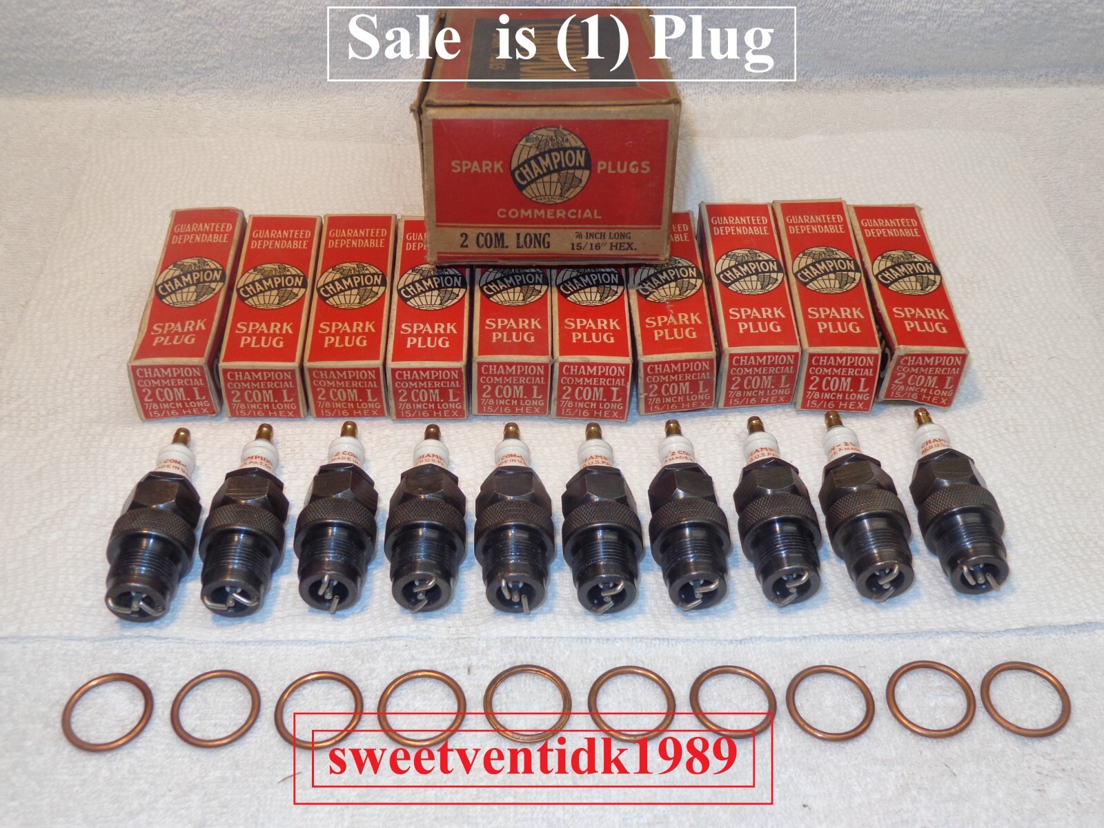 1) Champion 2 Com-L Spark Plug take-apart design | 11-15 V