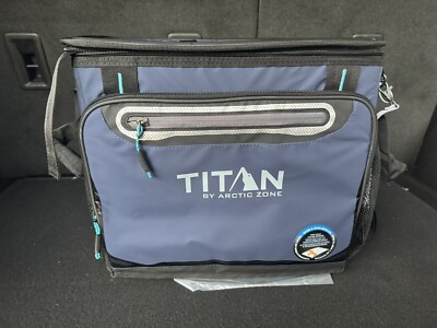 Arctic Zone Titan Deep Freeze Collapsible Cooler with Bottle Opener - Keeps Ice