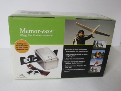 Pacific Image Memor-Ease 35mm Camera Film & Slide Scanner. FAST FREE SHIPPING.