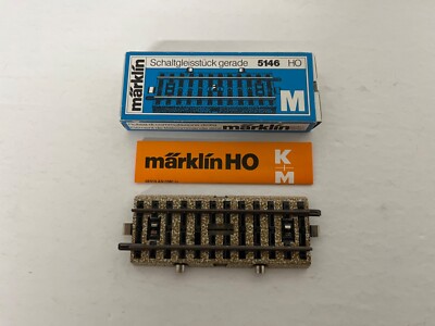 MARKLIN 5146 straight control track section M track New old stock HO 1:87 scale