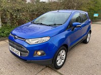 2015 Ford Ecosport 1.5 TDCi Zetec 5dr Blue 67k Miles Years MOT Warranty £35 Road