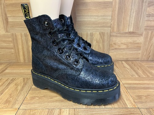 Dr.Martens ドクターマーチン MOLLYブツ RARE🔥 9 L - Dr. Martens Molly Platform Iridescent Crackle