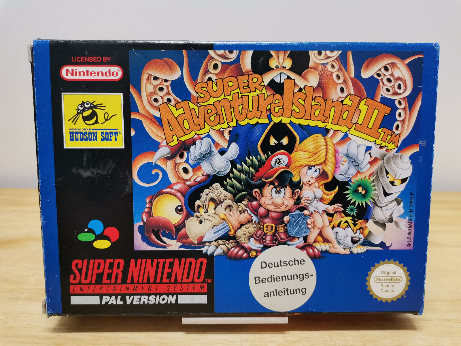 Super Adventure Island II (2) Super Nintendo SNES Game Super Adventure Island II (2) Super Nintendo SNES Game