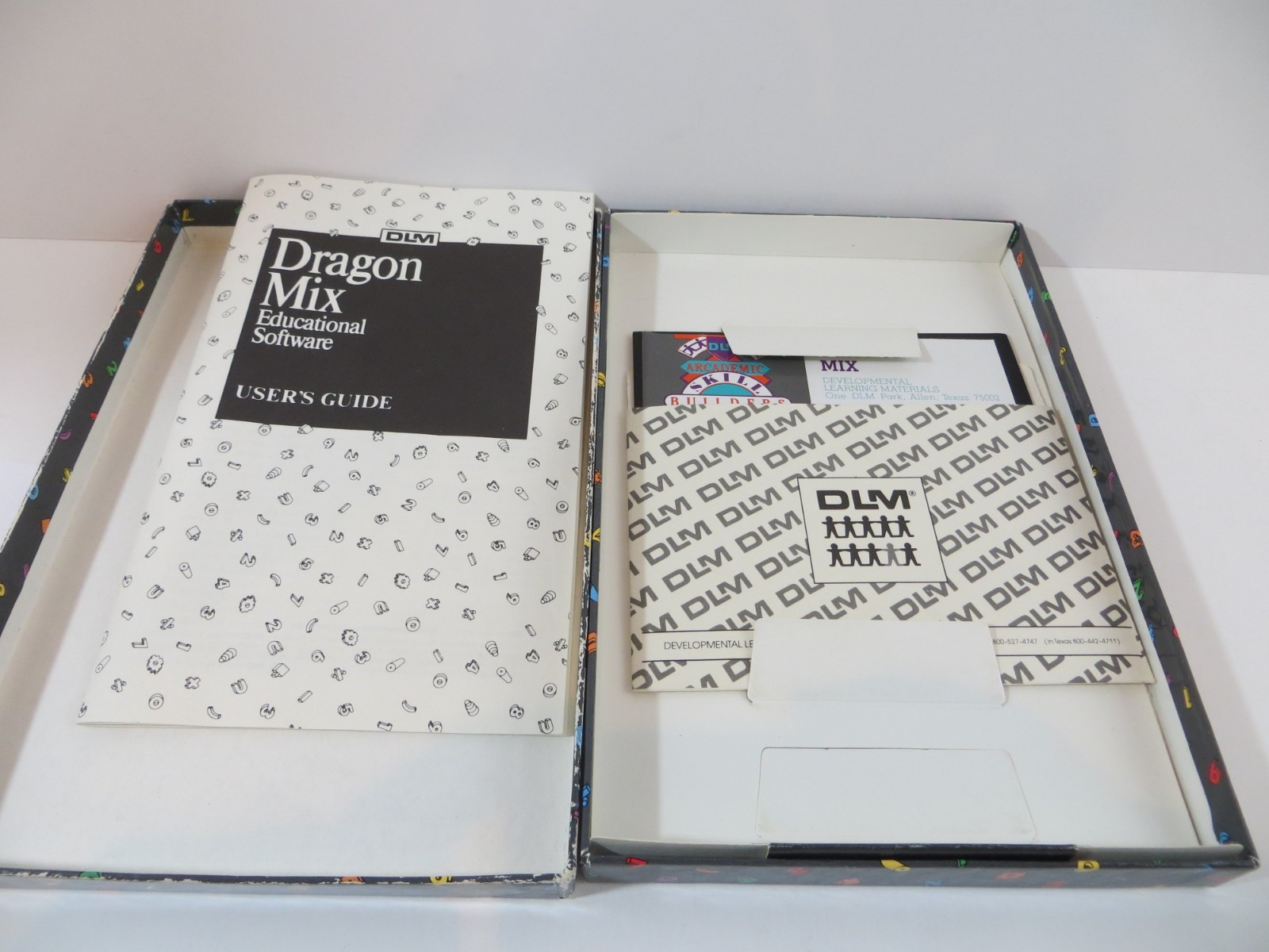 Dragon Mix Apple II Educational Software 5 1/4