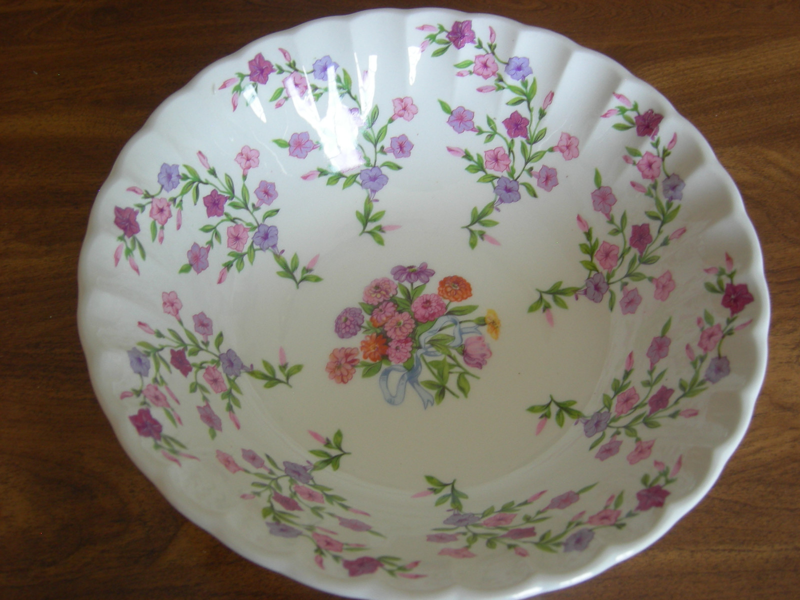 Lot of 3-WS George Bolero Fiesta Pattern-2 Bowls,1 Dinner Plate - EXC!