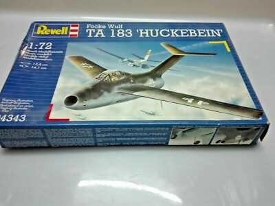 FOCKE WULF TA 183 HUCKBEIN 1/72 SCALE REVELL