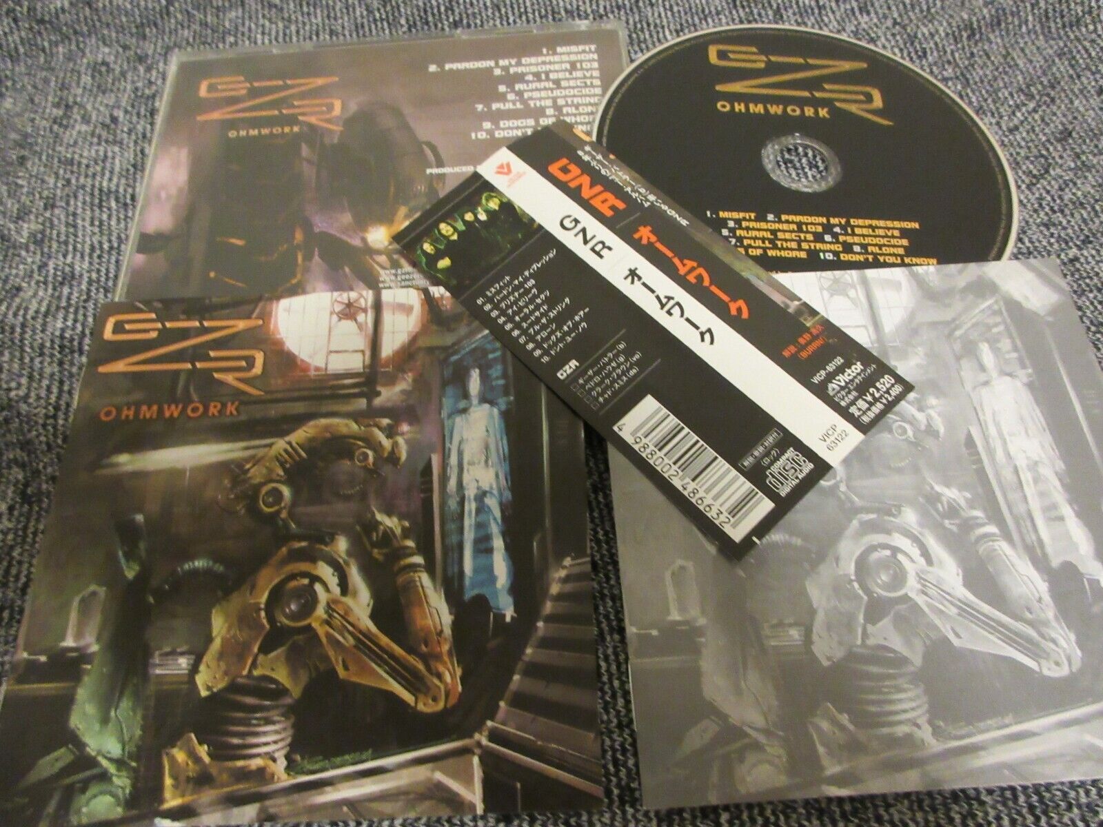 GZR , g//z/r, GEEZER, BLACK SABBATH / ohmwork /JAPAN LTD CD GZR , g//z/r, GEEZER, BLACK SABBATH / ohmwork /JAPAN LTD CD