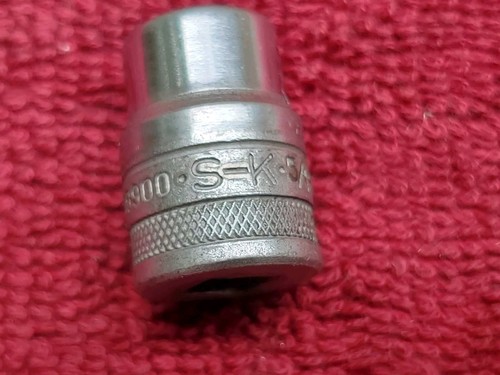 BURTLE - ksk0916 S-K 40900 5/16” Knurled Socket 8-Point Double Square, 1/4