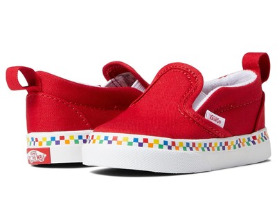 

Кроссовки и спортивная обувь для девочек Vans Kids Slip-On V (для младенцев/малышей)
