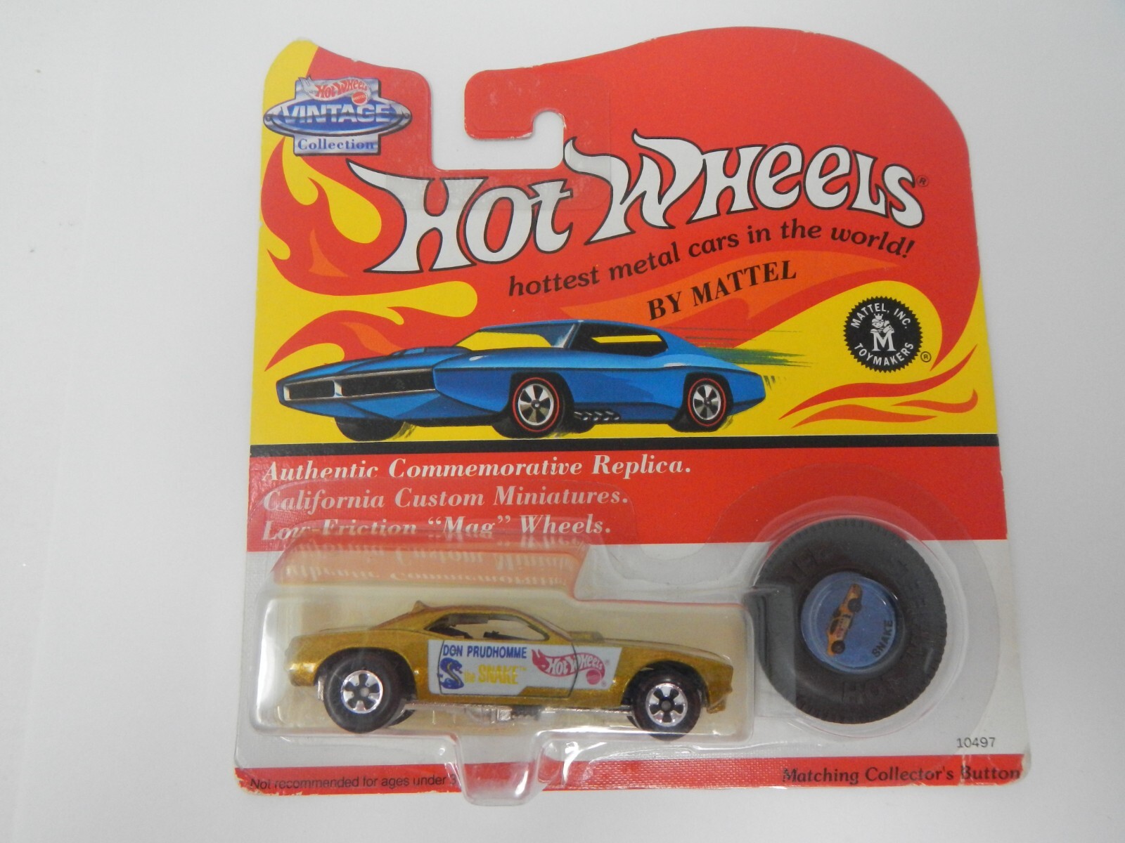 ホットウィール VINTAGE Collection SNAKE II Hot Wheels Vintage Series II Snake Gold | eBay