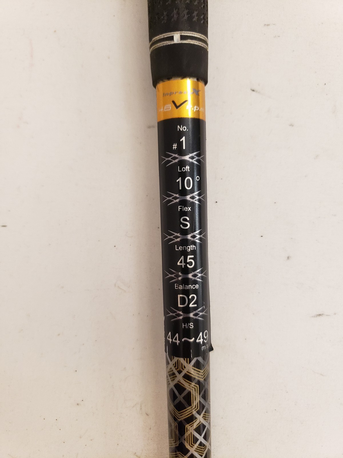 Used Yamaha inpXres Driver 10* - RomBax 6Y09 - Stiff - RH