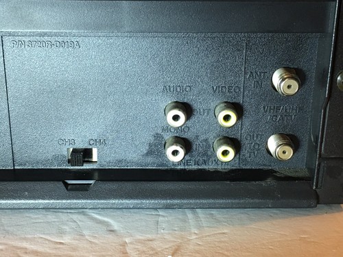 Allegro 4 Head VCR VHS Player ALGC201 Tested and Working