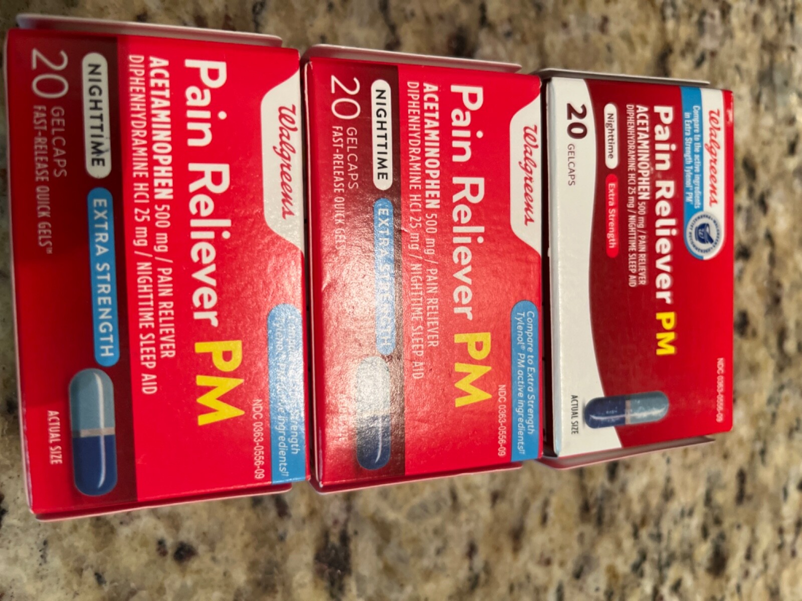 Pain Reliever Pm Generic Tylen. Acetaminophen Diphenhydramine
