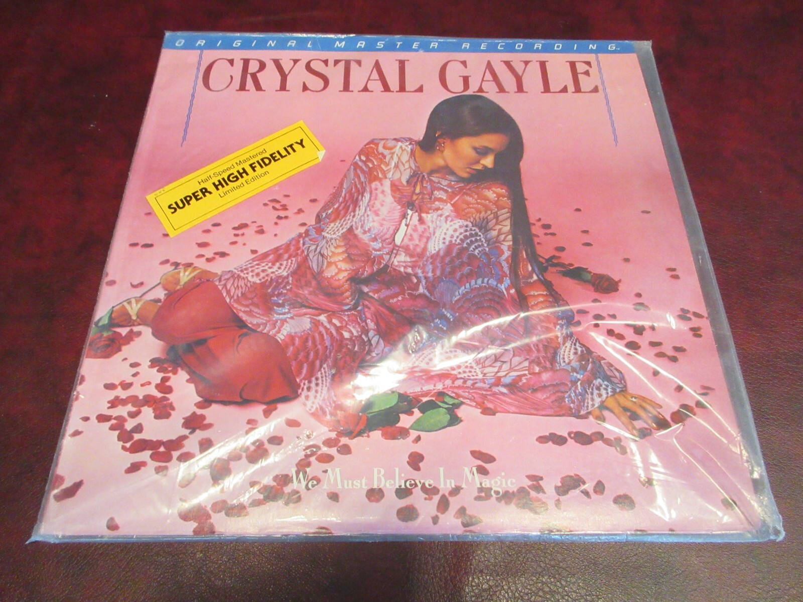BELIEVE IN MAGIC RECORD MAGIC-1〜4 CRYSTAL GAYLE VERIFIED BELIEVE IN MAGIC 1ST ED MFSL Japan 1