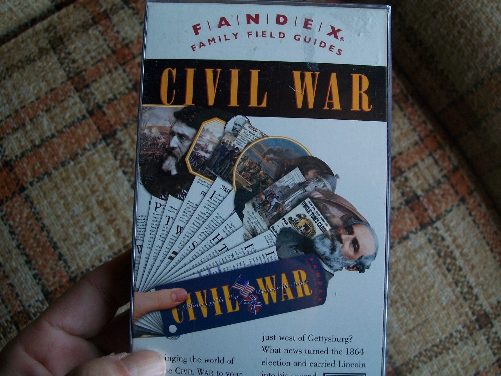 Fandex Family Field Guides Civil War Cards - NIB