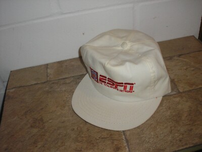 Nice Clean Vintage NFL ESPN Network Snap Back Truckers Ball Cap White Free SHIP