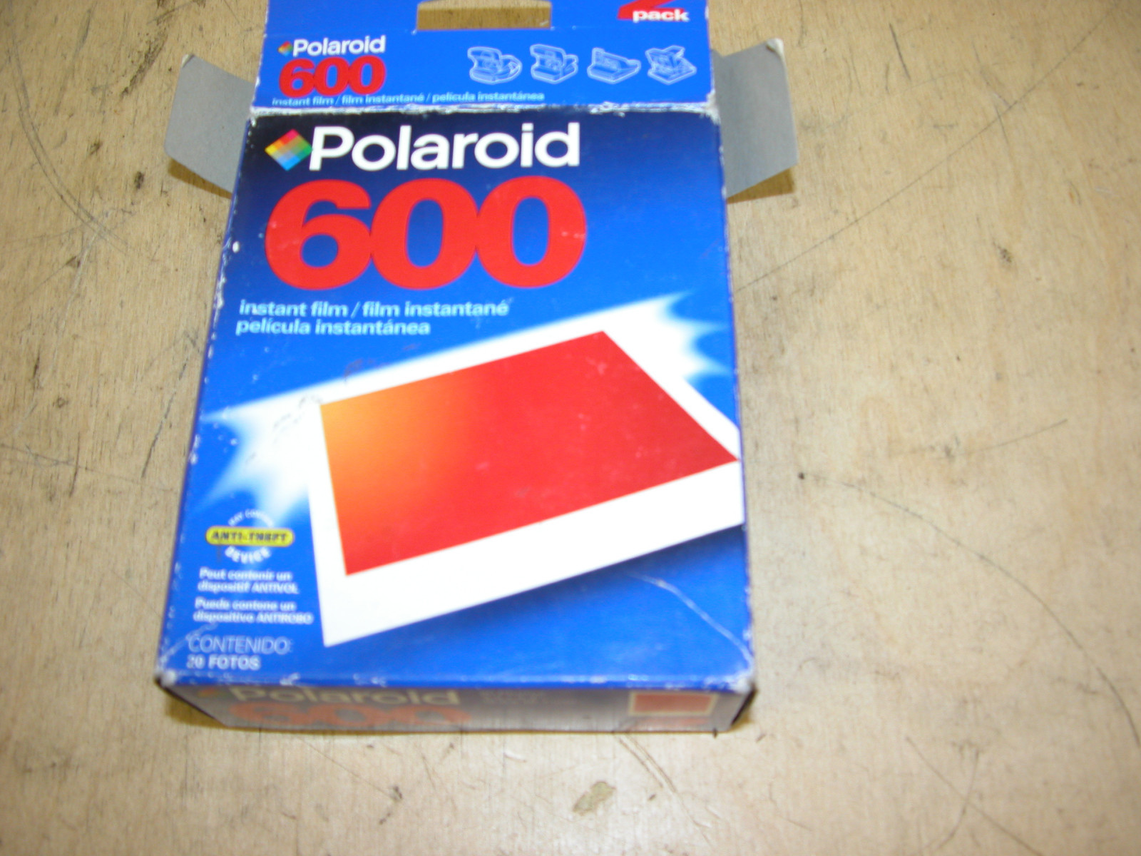 POLAROID 779 Plus/600 Instant Film  4 packs  =40 Films, Expiration 01/05 & 12/03