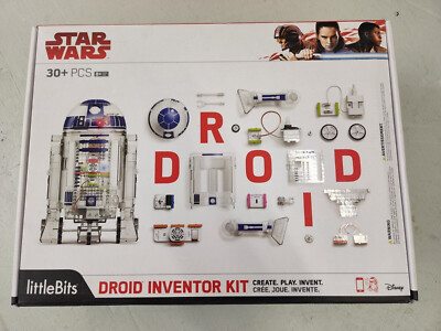 Star Wars Droid Inventor Kit by littleBits 30+ Pieces Bluetooth R2D2  ** NEW **