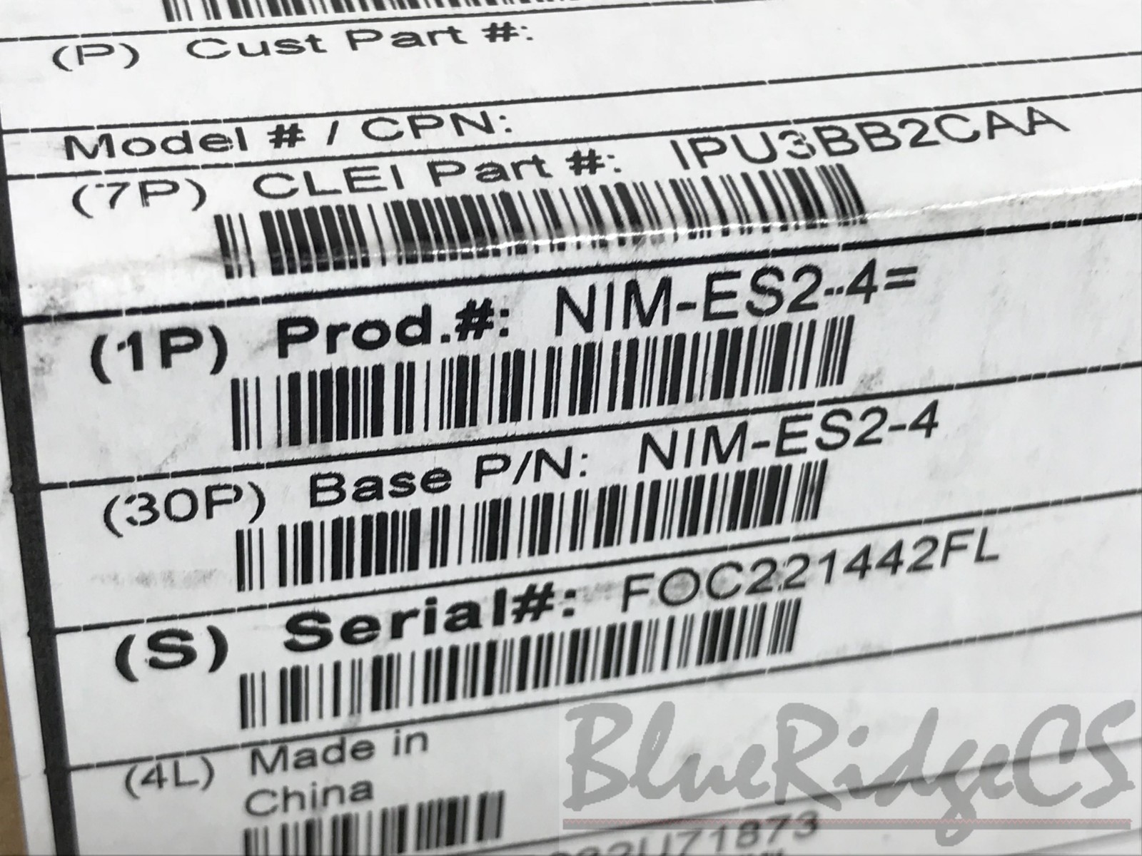 New Sealed CISCO NIM-ES2-4 4 Port Layer 2 Gigabit Ethernet LAN Expansion Module