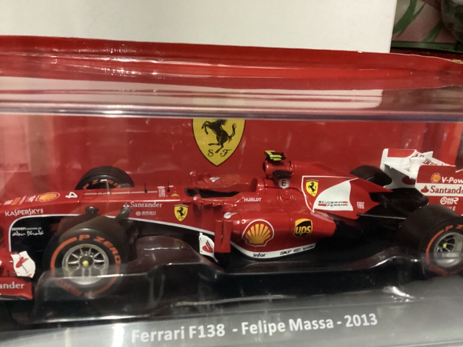 Ferrari F2007, Kimi Raikkonen World Champion 1/24. Die Cast Ferrari F2007, Kimi Raikkonen World Champion 1/24. Die Cast