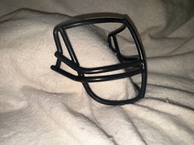 VINTAGE 80'S SCHUTT NOPO GREEN DOT FOOTBALL HELMET FACEMASK - BLACK