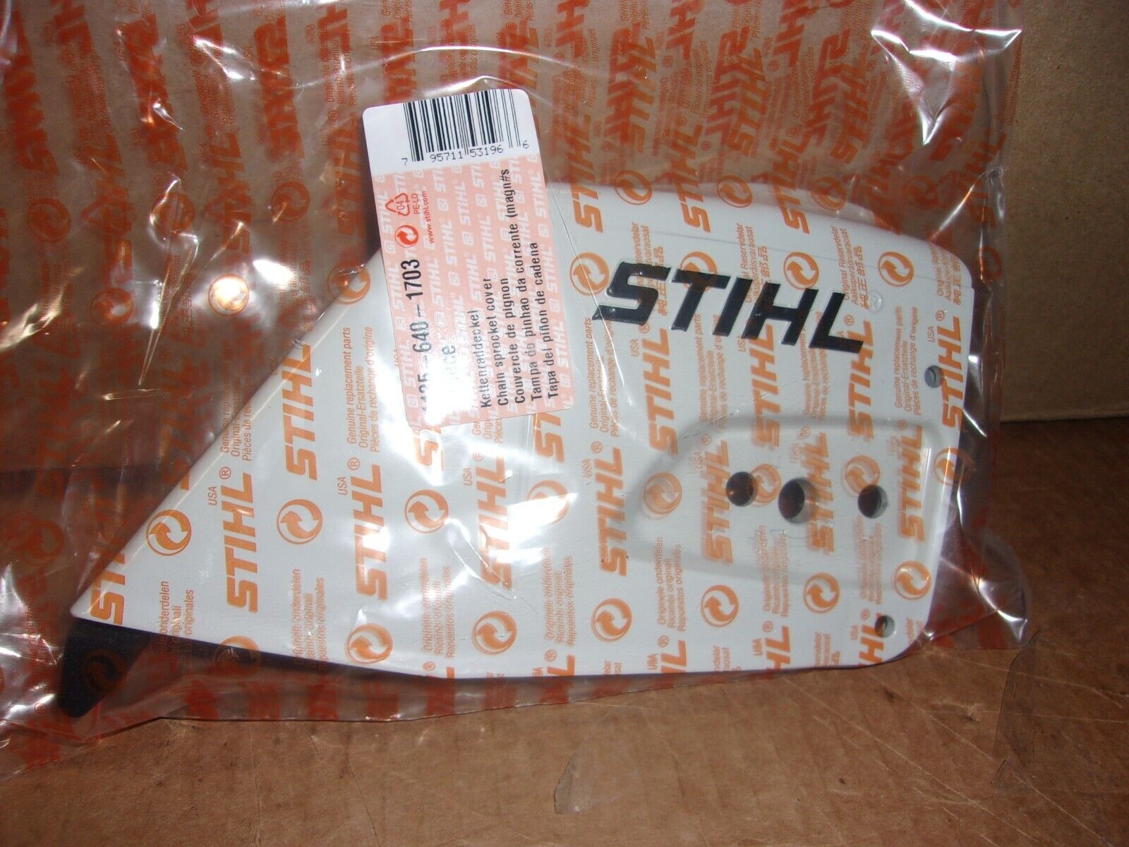 Stihl OEM Metal Side Clutch Cover MS 362 441 361 1135-640 Stihl OEM Metal Side Clutch Cover MS 362 441 361 1135-640