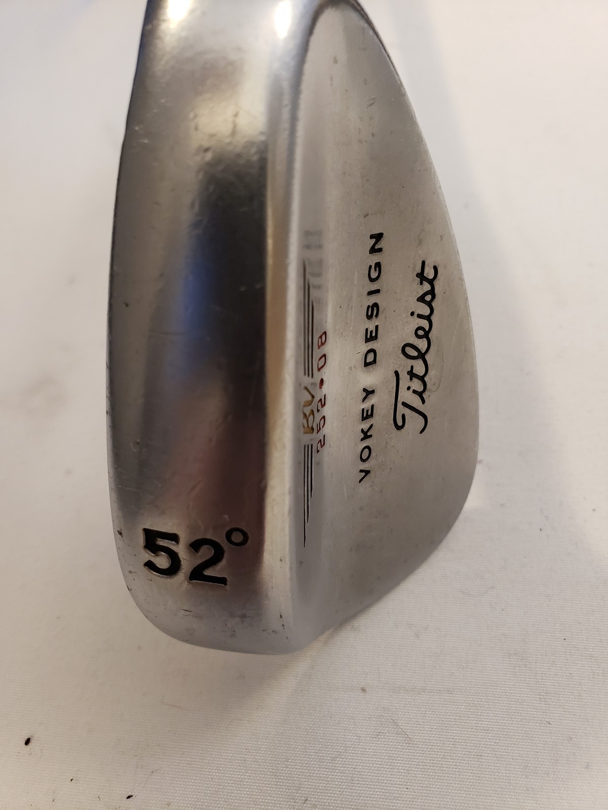 Used Titleist Vokey 2528.08 Gap Wedge 52* - Gap Wedge GW - TT Lite S300 Stiff