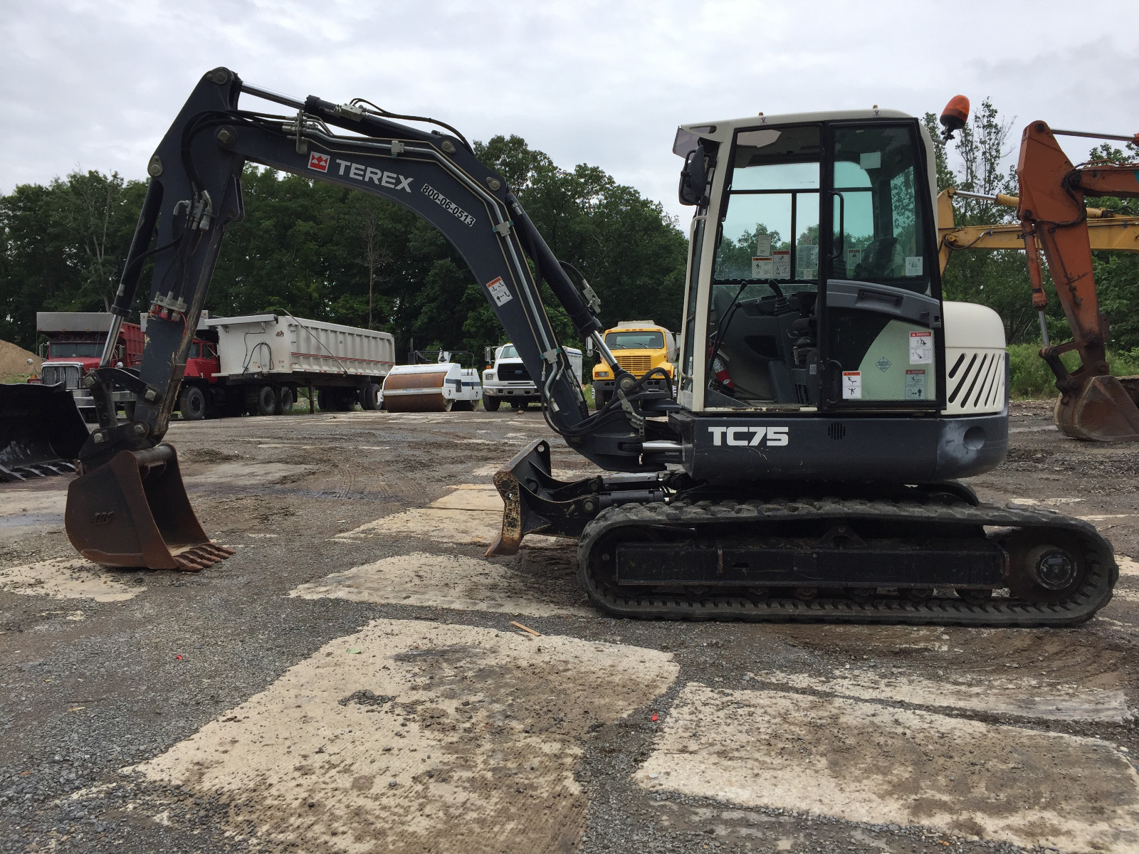 2015 Terex TC75 Midi-Excavator