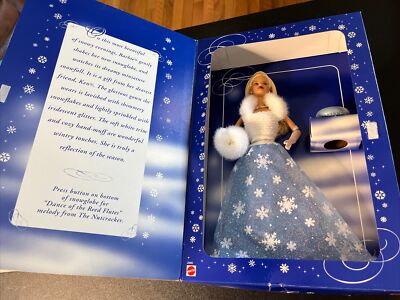 Vintage 1999 Mattel Snow Sensation Barbie Doll Special Edition #23800 NRFB