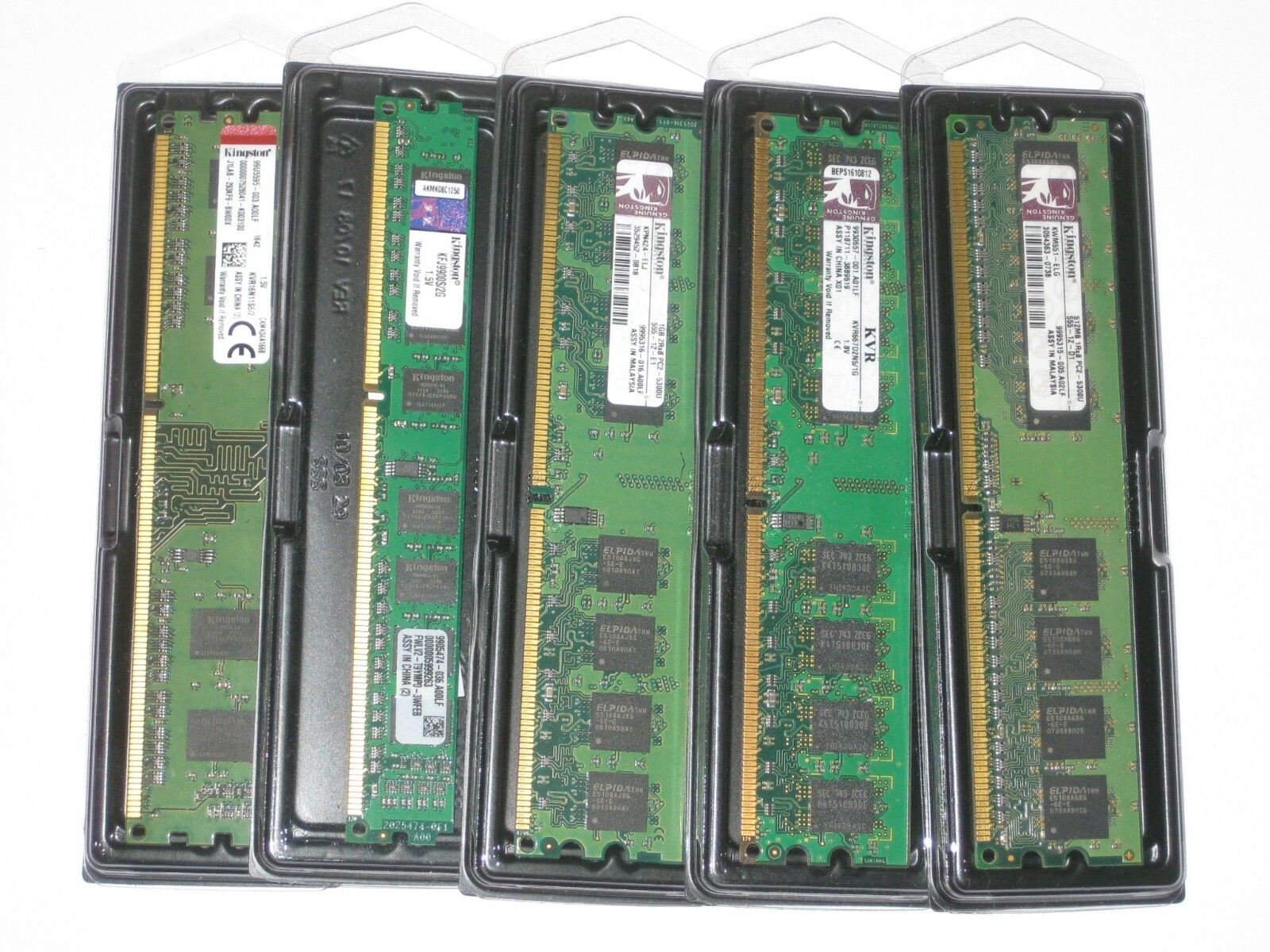 Kingston Ram / Arbeitsspeicher - DDR2 / DDR3 - 667 MHz bis 1600 MHz