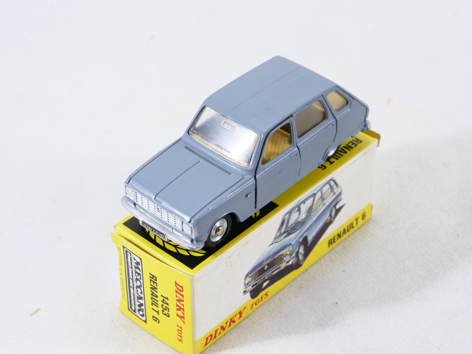 Dinky Toys F No. 1453 Renault 6 Made In Spain In Box 1/43 | eBay Dinky Toys F No. 1453 Renault 6 Made In Spain In Box 1/43 | eBay