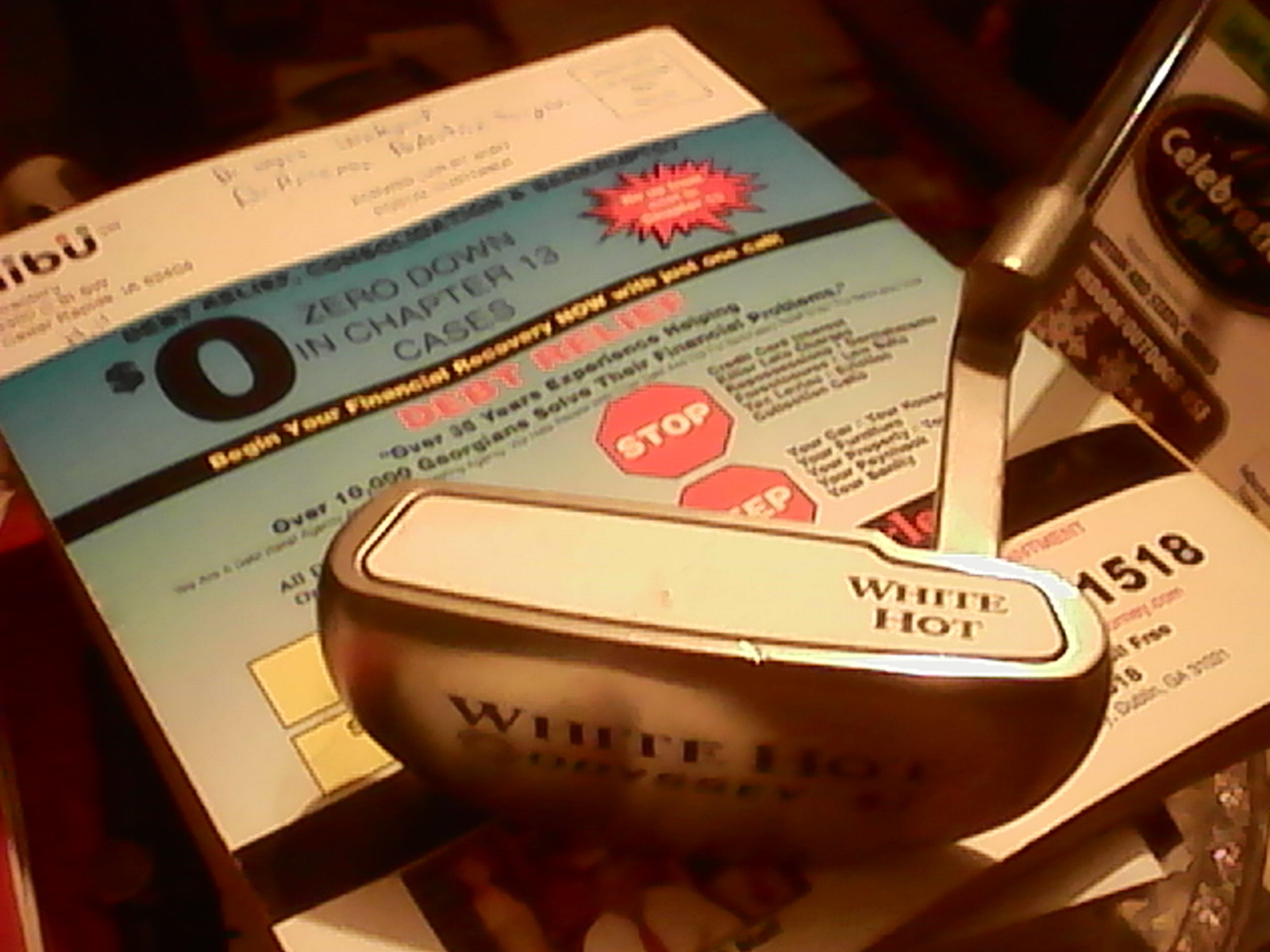 Odyssey White Hot # 7 Mallet 35