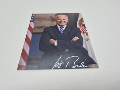 JOE BIDEN / US PRÄSIDENT Repro-Autogramm - ca. 10x12,5 - (131)