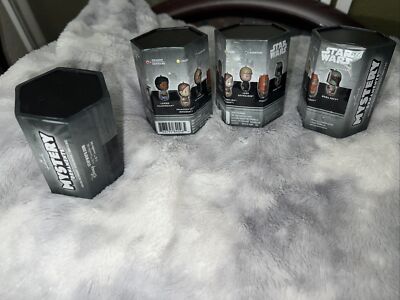 LOT of 4 Unopened Star Wars Mystery Hallmark 2022 Ornament Box Unknown Figures