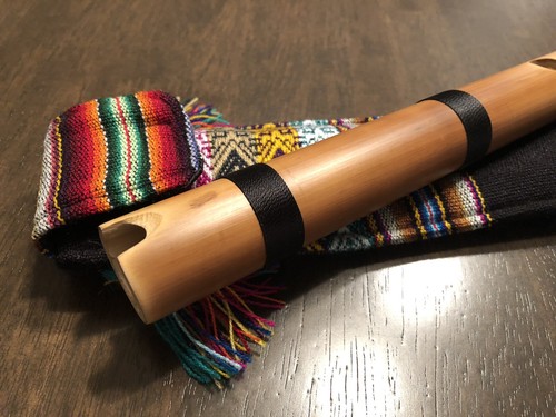 INCA GOLD PROFESSIONAL QUENA BAMBOO ANDEAN FLUTE INSTRUMENT