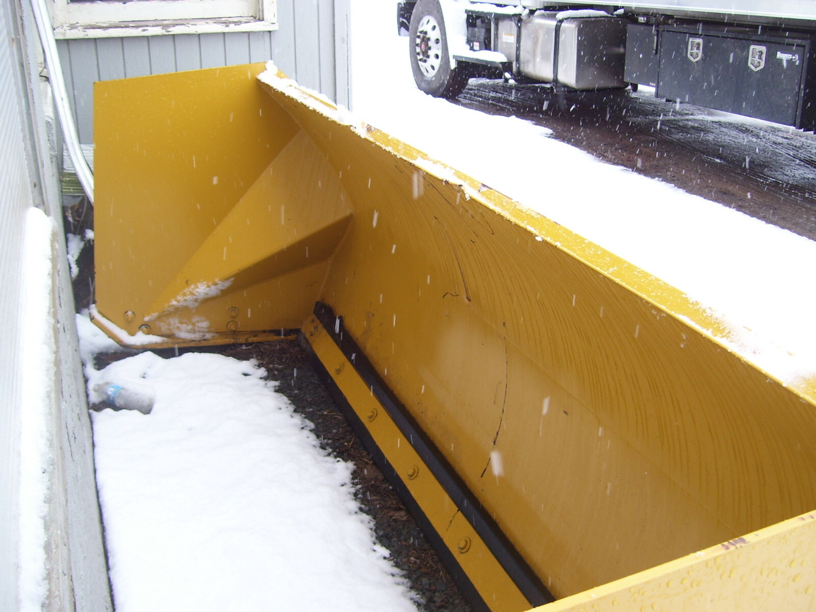 2018 SNOW PLOW PUSHER 8' PRO TECH PUSH BOX MODEL SP08S QUICK ATTACHMENT MOUNT