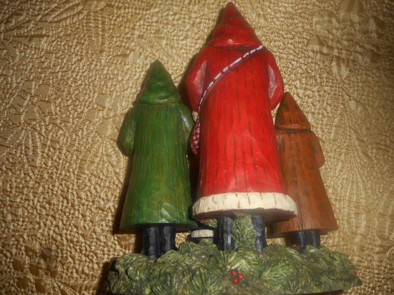 SHERRI BUCK BALDWIN OLD FASHIONED SANTAS 1ST EDITION 1999 OLD GLORY COLLECTION