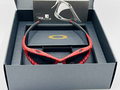 NEW OAKLEY MUZM RACING JACKET SUNGLASSES RED TIGER #119/375 LIMITED EDITION