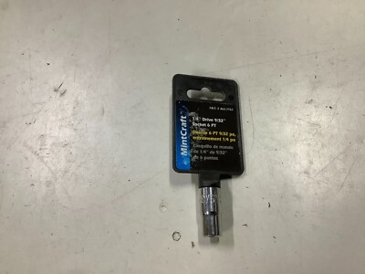 MINTCRAFT 6-Point SHALLOW Socket 1/4'' Drive x 9/32''