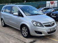 VAUXHALL ZAFIRA 1.7 CDTi ecoFLEX Design [125] 5dr 2013 7 seats 6 speed manual.