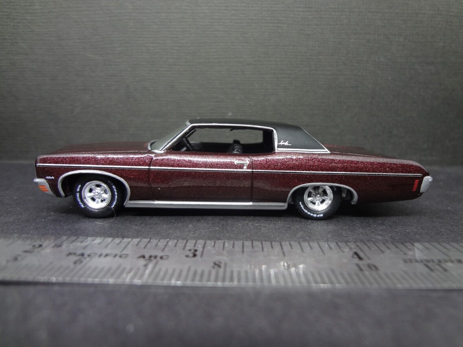 Auto World 1970 Chevy Impala custom coupe black cherry Auto World 1970 Chevy Impala custom coupe black cherry
