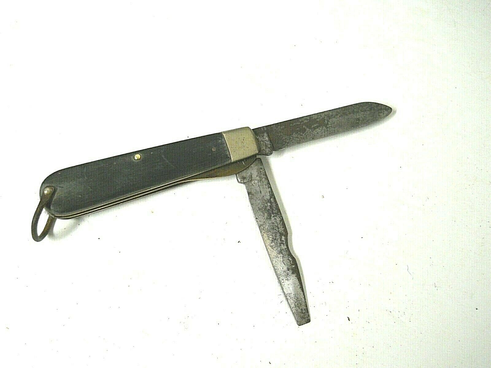 Vtg Camillus New York Folding Double Blade Utility Camping Vtg Camillus New York Folding Double Blade Utility Camping